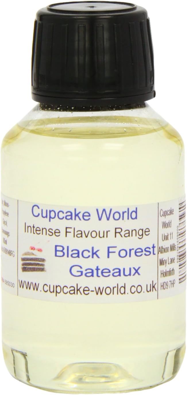 Cupcake World Black Forest Gateaux Intense Food Flavouring 100 ml