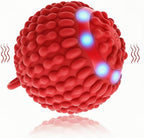 Vibrating Therapy Ball for Hand Tremors & Stress Relief – 4-Speed Rechargeable Massage Ball for Parkinson's, Arthritis, Senior Home/Travel Aid Gifts