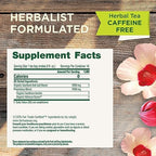 Traditional Medicinals Tea, Organic Hawthorn & Hibiscus - Promotes Heart Health - Kosher, Non-GMO, Caffeine-Free - 16 Tea Bags