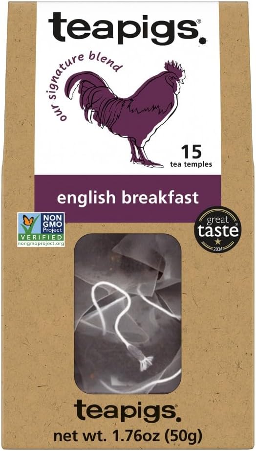 Teapigs, Tea English Breakfast, 15 Count