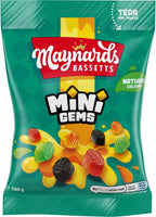 Maynards Bassetts Midget Gems Sweets Bag, 160g