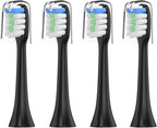 WuYan 4 Pack Toothbrush Heads for Xiaomi Deep Cleaning, Automatic Electric Sonic Replacement Tooth Brush for Soocare X3 Electric toothbrushes, with Travel Caps