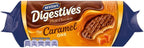 McVitie's Digestives Milk Chocolate the Caramel One 250g (Pack of 3)