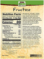 Now Foods, Fructose Fruit Sugar 3 LB (Pack of 2)