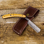 Forseti Steel Throat Cutter Folding Straight Razor
