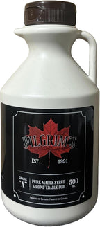 Pilgrim's Unblended, Small Batch, Single Source Canadian Maple Syrup, 500ml Bottle (1 Pint)