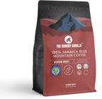 THE HUNGRY GORILLA Jamaican Blue Mountain Coffee 100% – 1 lb Whole Coffee Beans Fresh Roasted – Medium Roast.
