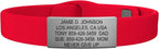 ROAD iD - Official ID Bracelet - The Wrist ID Elite - Silicone Pin-Tuck - for Athletes