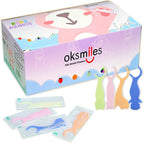Kids Dental Flossers - Individually Wrapped Floss Picks, Fun Fruit Scents & Colorful Design, Ideal for Children Ages 3+ to Support Healthy Habits, 60 Count (Pack of 2)