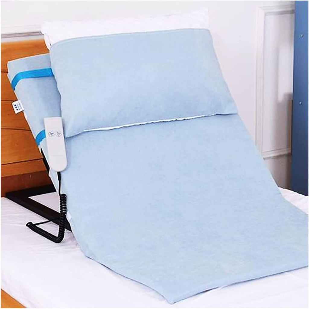 Electric Incline Bed Rest, Electric Lifting Bed Backrest Remote Control, Adjustable Power Sit-up Back Stand Assist Aid Pillow Lifter for Elderly (Short 1)