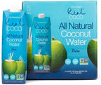 Real Coco All Natural Pure Coconut Water (6-Pack 1L), Single Ingredient, No Added Sugar, Plant Based, Packed with Electrolytes, Vegan