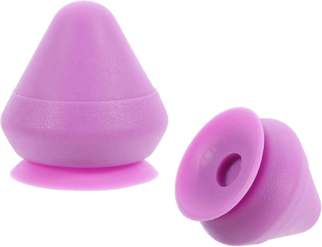 1Pcs Mountable Massage Ball Trigger Point Cone Massage Ball with Suction Cup Massager Wall Ball Massager Deep Tissue Massage Tool for Back Foot Neck Plantar Fasciiti-s Purple