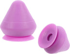 1Pcs Mountable Massage Ball Trigger Point Cone Massage Ball with Suction Cup Massager Wall Ball Massager Deep Tissue Massage Tool for Back Foot Neck Plantar Fasciiti-s Purple