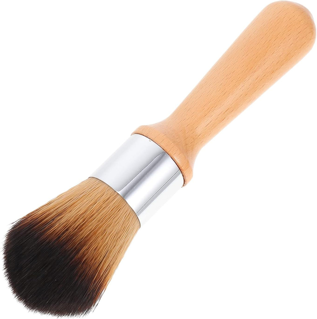 Vaguelly Statue Cleaning Brush with Wooden Handle Figurines Model Cleaner Dusting Brush for Figures Statues Musical Instrument