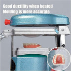 1000W Dental Lab Equipment Vacuum Forming Machine，Dental Laminator Oral Material Making Tool，Symmetrical Heating System，for Laboratory