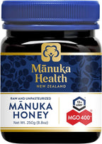 Manuka Health UMF 13+/MGO 400+ Manuka Honey (250g/8.8oz), Superfood, Authentic Raw Honey from New Zealand