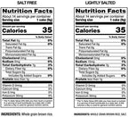 Quaker Large Rice Cakes, Gluten Free, Lightly Salted + Salt Free Variety Pack, 4.47 Ounce (Pack of 6)