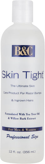 B&C Skin Tight Product for Razor Bumps & Ingrown Hairs-Extra Strength(12 oz)