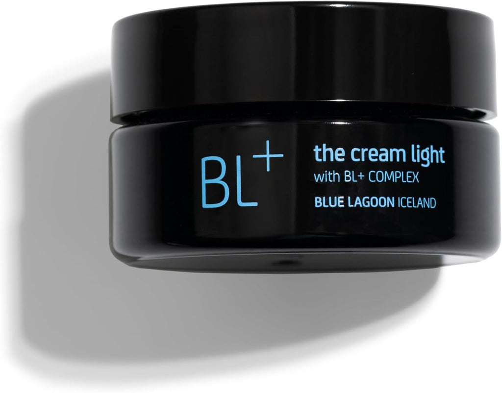 Blue Lagoon Skin Science - BL+ The Cream Light Gel Moisturizer | Sustainable, Bioactive Luxury Skincare (Full Size, 1.7 oz | 50 ml)
