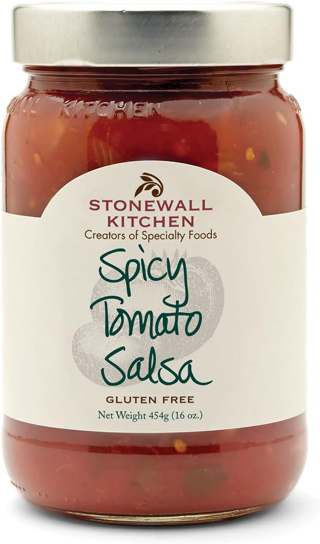 Stonewall Kitchen Spicy Tomato Salsa, 16 Ounces