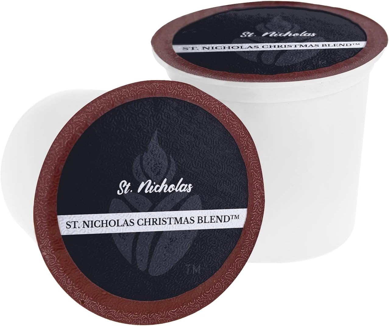 Catholic Coffee Pods - St. Nicholas Christmas Blend Medium Roast |12 Pack, Single Serve Coffee Pods