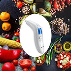 Breath Ketosis Meter - Professional Ketone Breath Analyzer Home Ketone Monitors Breath Meter Digital Ketosis Breath Tester with 10 Washable Mouthpieces - Achieve Your Ketosis Goals