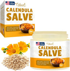 Calendula Ointment – Calendula Cream & Natural Calendula Salve – Repair Ointment for Itch Relief & Dry Skin – Herbal Care for Cuts, Burns, Bug Bites, Diaper Rash & Tattoo Care – Gentle for Babies