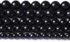 60PCS 6mm Natural Shungite Black Stone Beads for Jewelry Making Round Loose Beads DIY Bracelets Necklaces Energy Crystal Healing (Shungite Beads, 6mm)