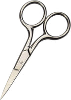 Professional Grooming Scissors for Personal Care Facial Hair Removal and Ear Nose Eyebrow Trimming Stainless Steel Fine Straight Tip Scissors Men