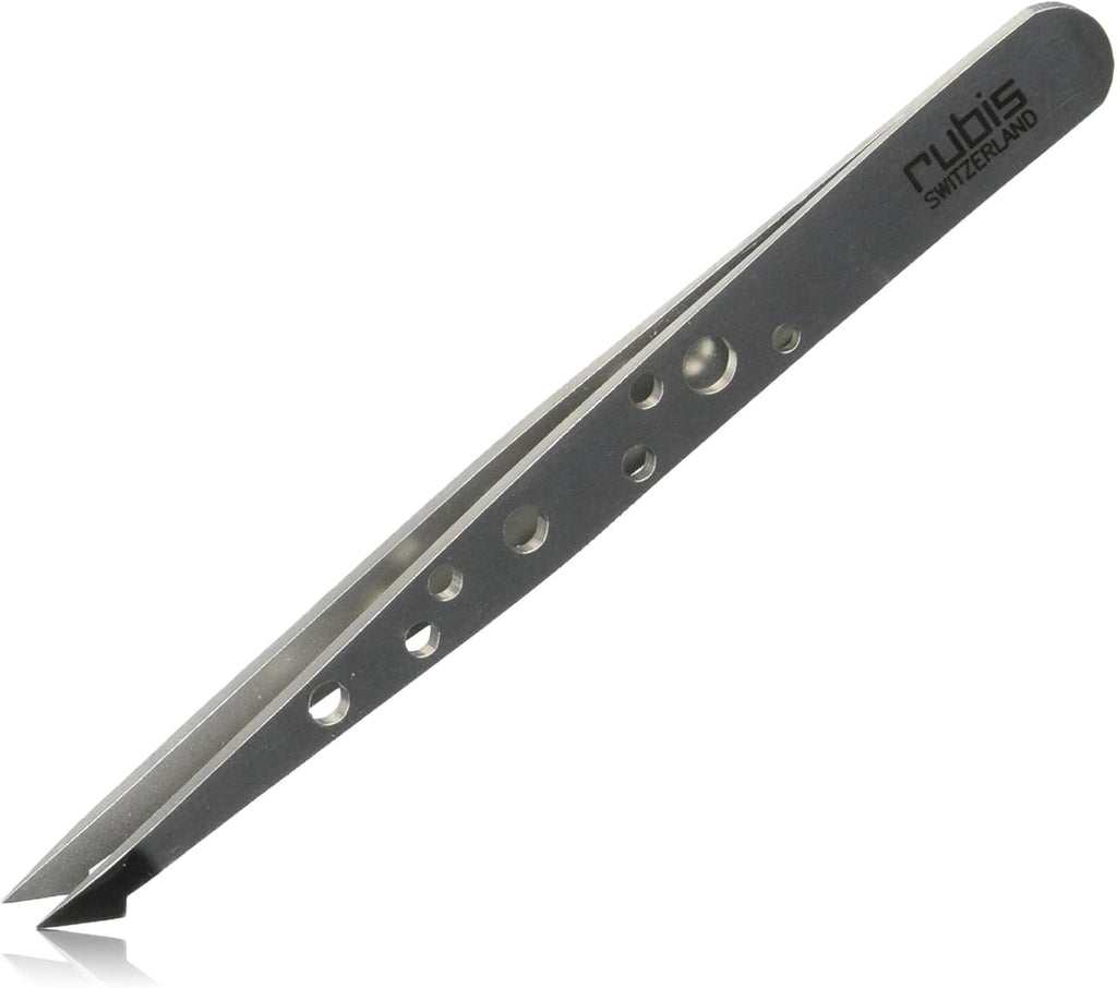 Rubis Switzerland Evolution/Elegance Two Tip Tweezer-Silver