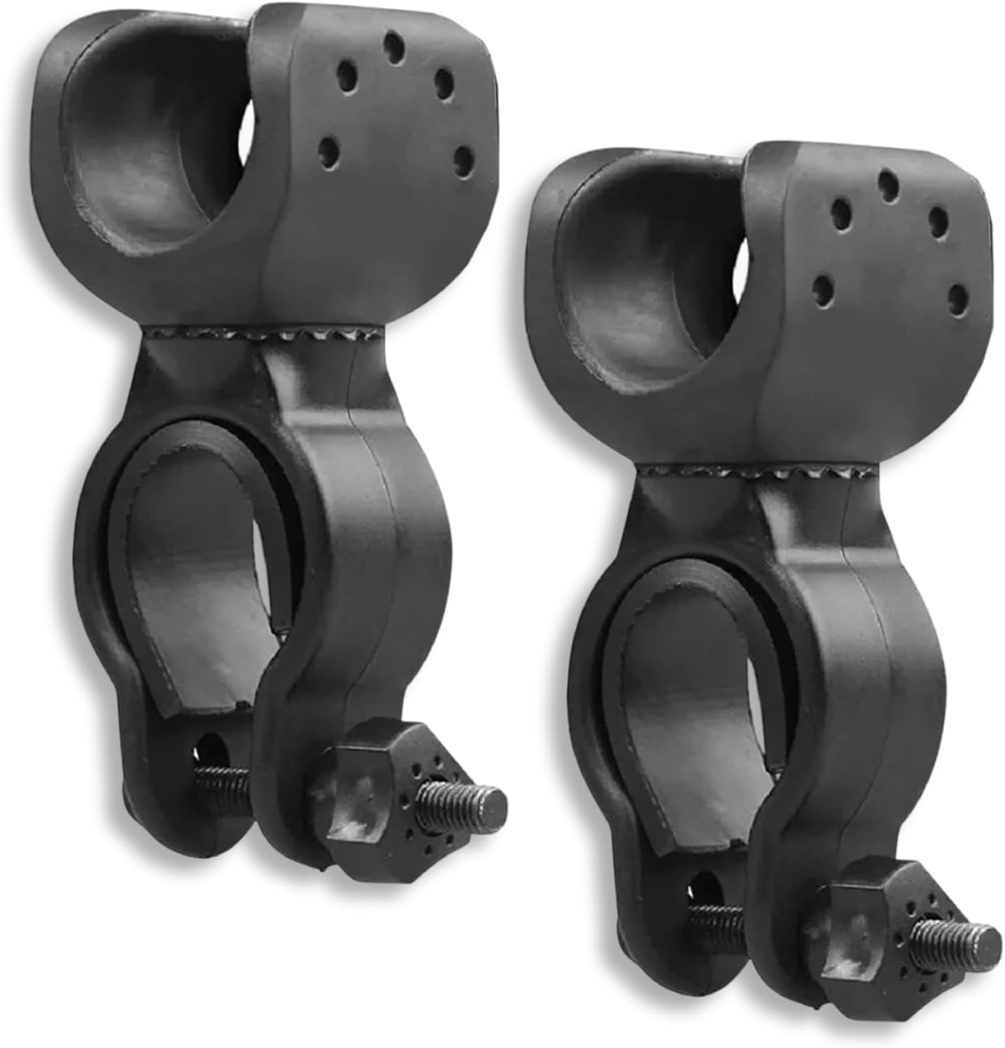 2PCS Cane Holder for Walker,Walking Stick Holders,Universal Walking Stick Holder for Wheelchair,Durable Cane Holder Walking Stick Holder Accessories for Wheelchairs Electric Scooters Elderly Walkers
