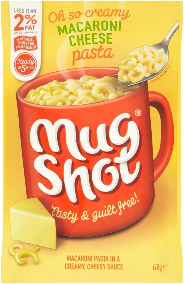 Mug Shot Macaroni And Cheese Pasta 68G