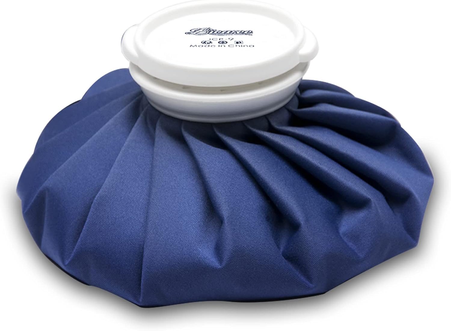 BICAREE Ice Pack for Injuries Reusable, Ice Bags Hot Water Bag for Hot & Cold Therapy and Pain Relief with Cover, No-Leak Elastic Breathable Ice Bag, Size 11"