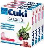 Cuki Gelopiù Freezer Bags 7 Layers Maxi Stock Large - 29 x 42 cm - 6 L - 4 Packs of 30 Pieces - 780 g