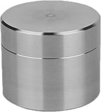 awakentti Stainless Steel Pill Case, Waterproof Pill Storage Box Travel, Larger Capacity, Advanced Protection, Travel Pill Organizer for Storing Daily Pill, Supplement (L)