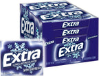 Extra Gum Winterfresh Sugarfree, Bulk, Individually Wrapped, Perfect for Fresh Breath at School, Work, and Travel 15 Count, Pack of 10