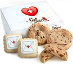 Get Well Soon Cookies Care package Gift Basket Chocolate Chip Decorated For Men Women Kids | INDIVIDUALLY WRAPPED | Large Cookies | Feel Better After Surgery