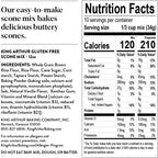 King Arthur Baking Company Gluten-Free Scone Mix 12 oz., Breakfast Mix, Non-GMO
