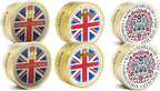 Coronation King Charles III Simpkins Mixed Fruit Tin - Coronation Variety Multi pack - All Natural & Gluten free Assorted Fruit drops 175g | Pack of 6 in Premier Life Store box