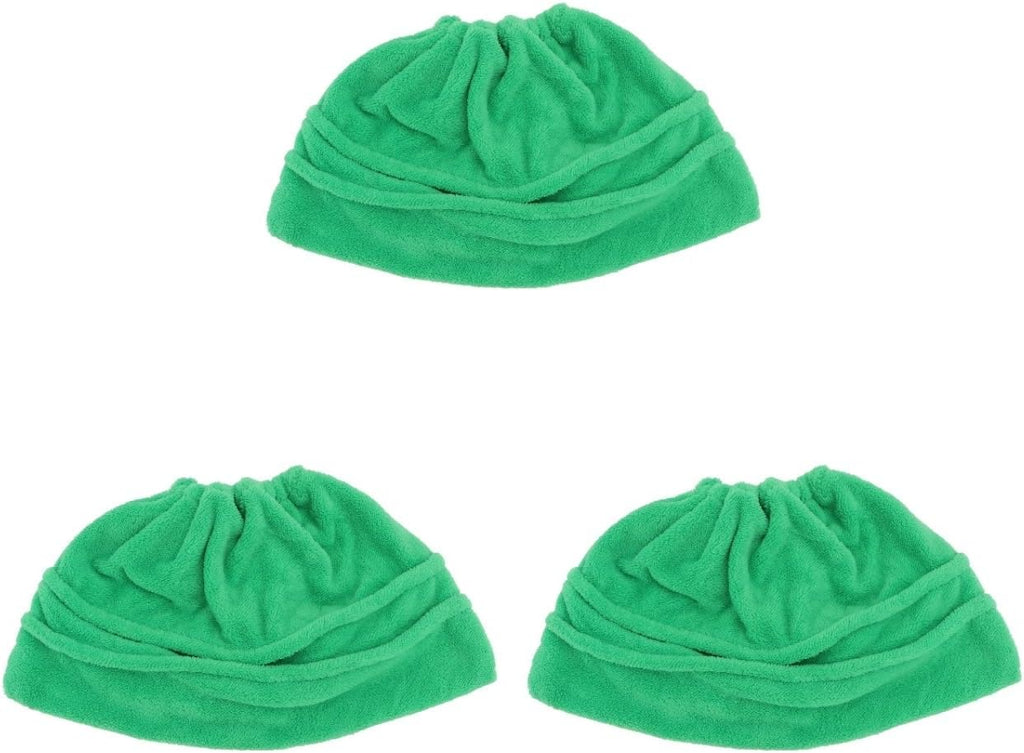 Beavorty 3-Pack Microfiber Mop Pads Replacement Covers 13.8 Inch Washable Reusable Floor Cleaning Cloths for Household Hair and Water Stains