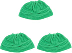 Beavorty 3-Pack Microfiber Mop Pads Replacement Covers 13.8 Inch Washable Reusable Floor Cleaning Cloths for Household Hair and Water Stains