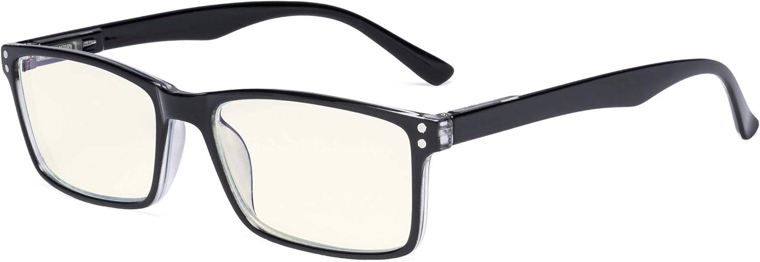 CessBlu Blue Light Filter Glasses for Computer Anti Screen Glare Blocking UV Rays Reading Eyeglasses for Men Women
