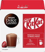 NESCAFÉ Dolce Gusto KitKat Hot Chocolate Coffee Pods x16 (Pack of 1)