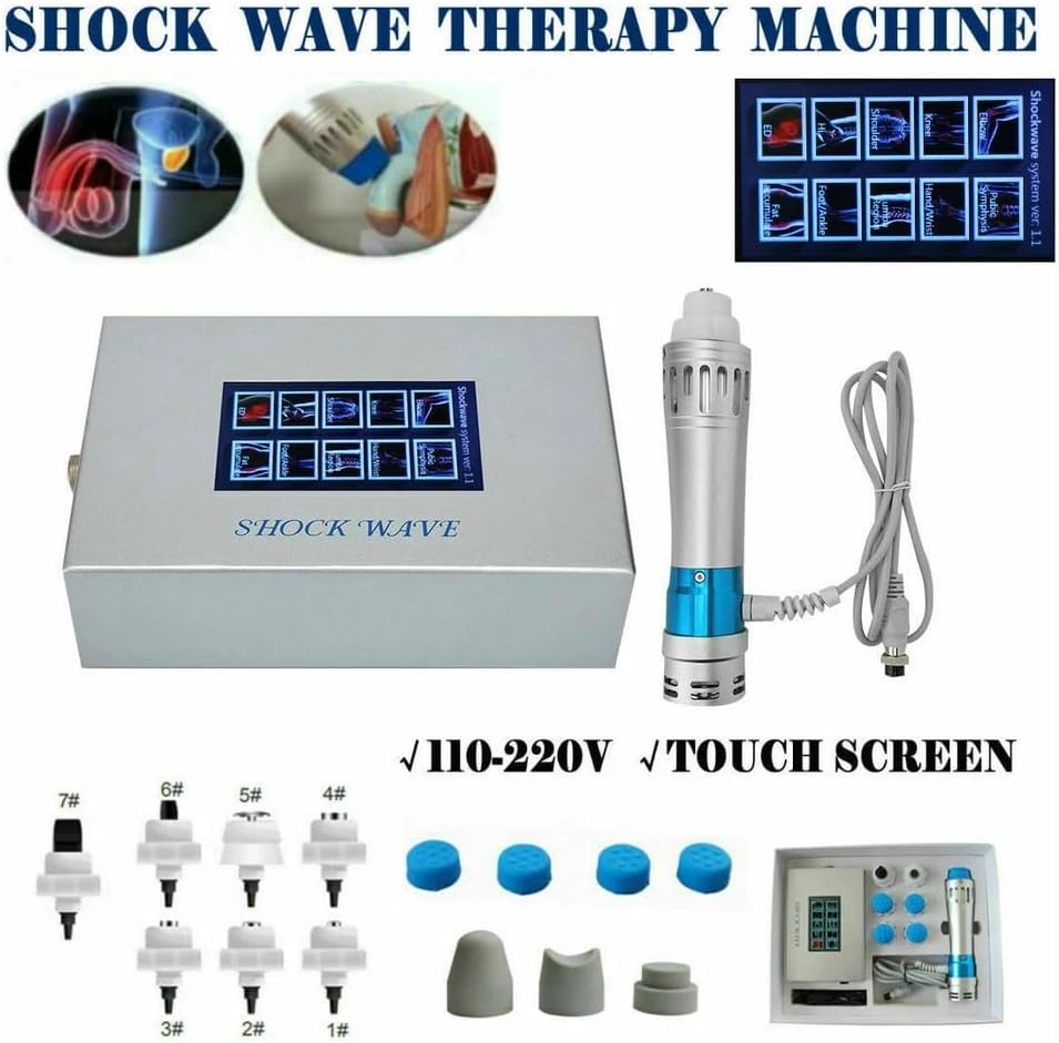 Focused Shockwave Therapy Machine for Pain Relief Extracorporeal Shock Wave Non-Invasive Treatment for Muscle Joint Back, Knee Body Relaxation