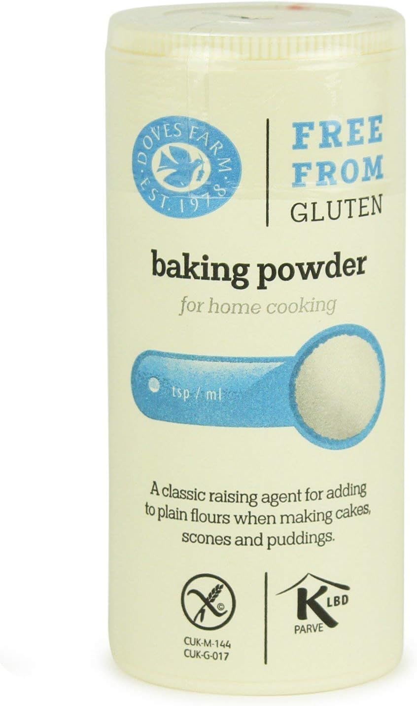 (3 Pack) - Doves Farm Gluten Free Baking Powder| 130 g |3 Pack - Super Saver - Save Money