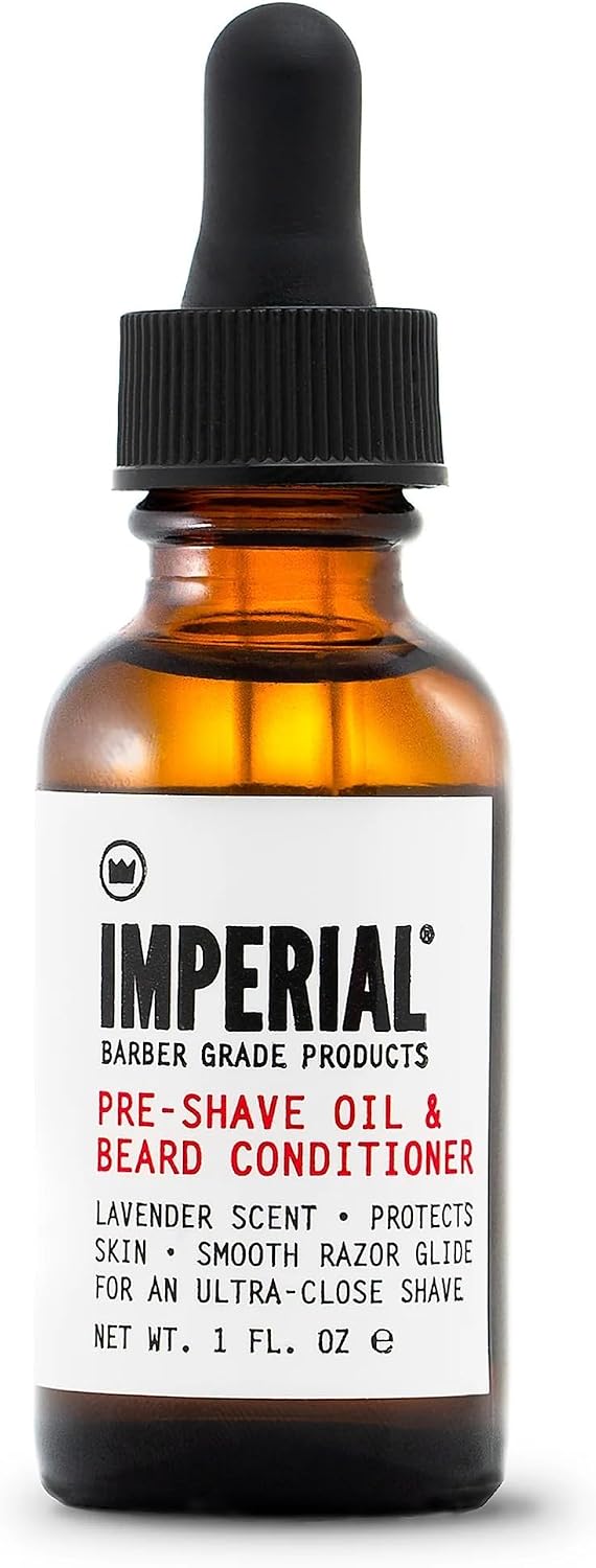 Imperial Barber Pre-shave Oil & Beard Conditioner, 1 oz