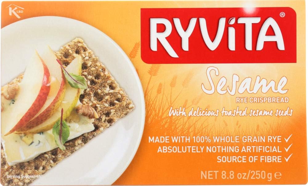 Ryvita Crispbread with Sesame Seed 250g - Pack of 2