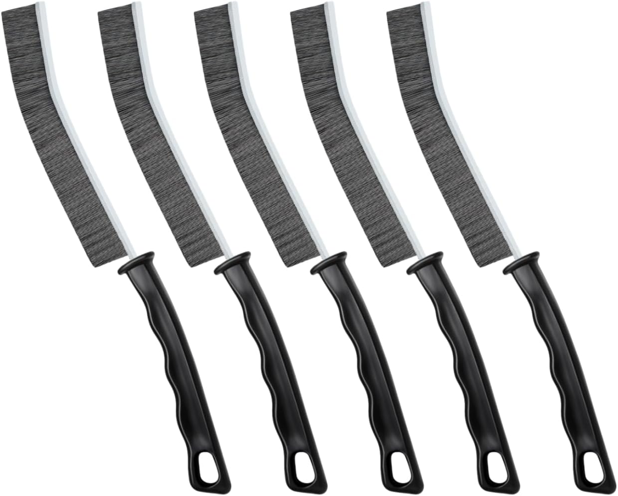 Crevice Cleaning Brush，Hard-Bristled Grout Brush，2026 New Multifunctional Gap Cleaning Brush Tool，Dead Corners Brushes for Bathroom Kitchen Tiles Window Door Slots，5pcs