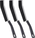 3 Pack Crevice Cleaning Brush with Handle,Hard Bristle Crevice Cleaning Tool,Baseboard Cleaner,Gap Cleaning Tools,Grout Scrub Brush, House Cleaning Supplie for Bathroom,Kitchen