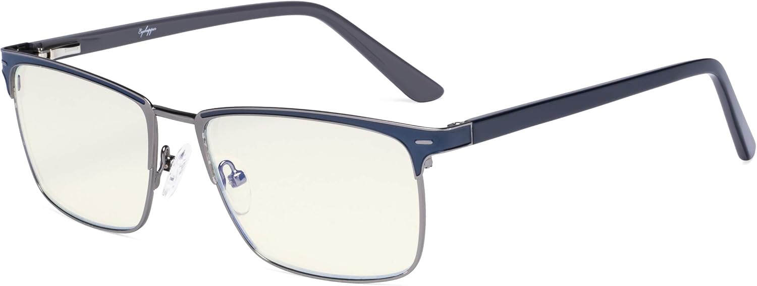 Eyekepper Blue Light Filter Glasses Women Men - UV420 Protection Computer Eyeglasses - Blue